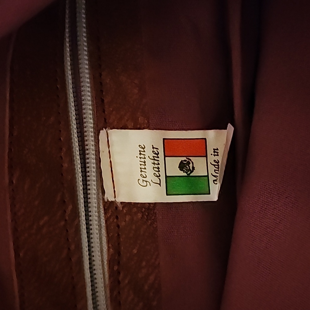 Patchwork Genuine Leather Shoulder Bag - image 2